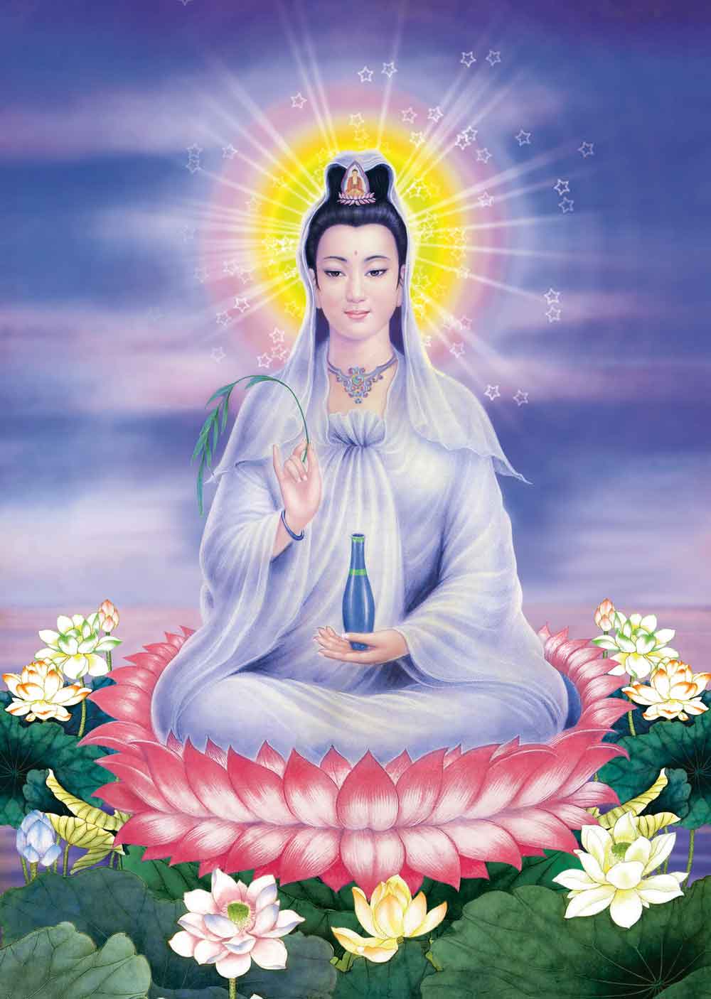 Bồ Tát Quán Thế Âm: Bồ Tát Quán Thế Âm là một vị thần rất được yêu mến trong đạo Phật. Xem ảnh liên quan đến Bồ Tát Quán Thế Âm và bạn sẽ hiểu rõ hơn về sự bao dung, từ bi và lòng nhân ái của vị thần này.
